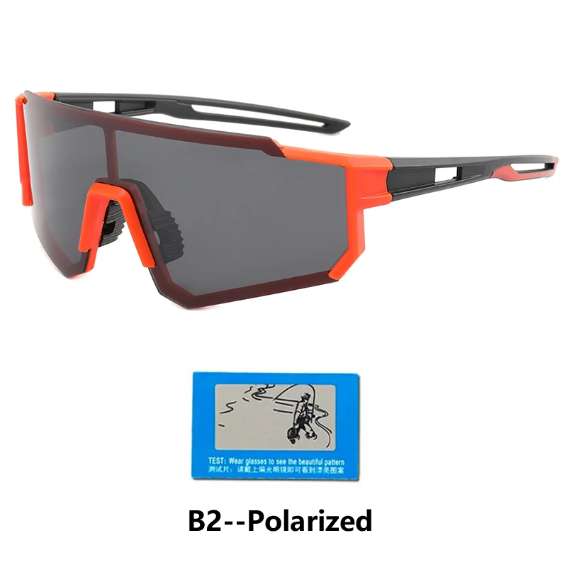 Polarized Cycling Gles 2022 Outdoor  Bike Eyewear Men Women Mountain Road MTB Bi - £89.61 GBP