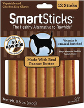 SmartBones SmartSticks with Real Peanut Butter 84 count (7 x 12 ct) SmartBones S - £71.51 GBP