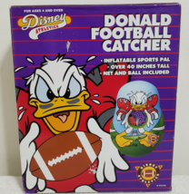 Disney Athletics Inflatable Donald Duck Football Catcher Sports Pal 40&quot; NEW - $41.57