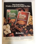 1982 Post Fruit And Fiber Cereal Vintage Print Ad Advertisement pa30 - $8.90