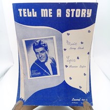 Vintage Sheet Music, Tell Me a Story by Larry Stock and Maurice Sigler, Laurel - £10.89 GBP