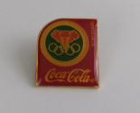 Coca-Cola Olympic Games Ivory Coast Collectible Lapel Hat Pin - $7.28