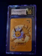 Jolteon-Pristine 10 CGC Pokemon Play Card Point Salad-Eevee Edition 2019... - $647.06 MXN