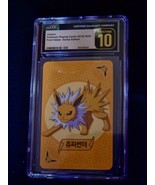 Jolteon-Pristine 10 CGC Pokemon Play Card Point Salad-Eevee Edition 2019... - $647.06 MXN