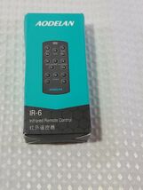 AODELAN IR-6 Infrared Remote Control (2-Pack, 1 Orange, 1 Black)  - NEW - $7.04 CAD