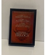 STIEG LARSSON&#39;S DRAGON TATTOO TRILOGY 4-DVD BOX SET W/ LENTICULAR COVER  - $368.89 MXN