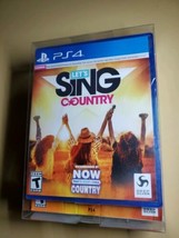 Let&#39;s Sing Country 2 Microphone Bundle Playstation 4 PS4 New Sealed - $49.49