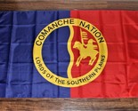 New Comanche Nation Banner Flag Native American Indian Tribe Tribal Batt... - £12.57 GBP