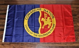 New Comanche Nation Banner Flag Native American Indian Tribe Tribal Battle 3x5ft - £12.64 GBP