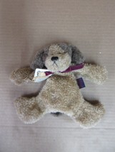 Nos Boyds Bears Bagley Flattie Plush Flat Puppy Dog Tan Brown B88 B* - £21.05 GBP