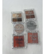 (6) Groovi Makeup Eyeshadow Palette Quad  Smokey Shimmer Blush Duo Stock... - $11.15 CAD