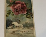 Quick Meals Gasoline Stoves Victorian Trade Card VTC 7 - $5.93