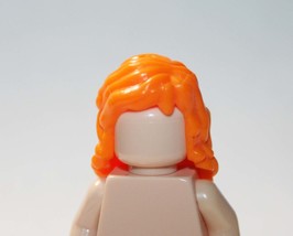 Orange Long Female Hair For Minifigure Packs - $3.86