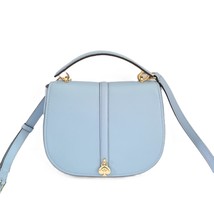 Kate Spade KL025 Kayla Saddle Top Handle Bag Crossbody Handbag Montauk Blue - $117.46