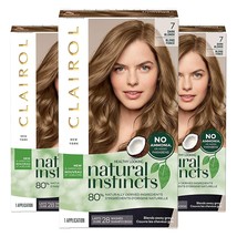 (3 Pack) Natural Instincts Clairol Non-Permanent Hair Color - 7 Dark Blonde - £28.43 GBP