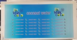 Coconut Water Advertising Preproduction Art Work Vita Coco Blue Green Label 2011 - £15.24 GBP
