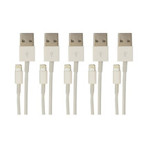 Visiontek 900759 Lightning To Usb White 1 Meter Cable - 5 Pack - £45.74 GBP