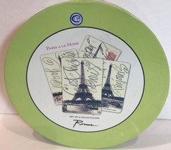 ROSANNA Eiffel Tower Set of  4 Salad/ Dessert Plates &quot;Paris A La Mode&quot; - £39.56 GBP