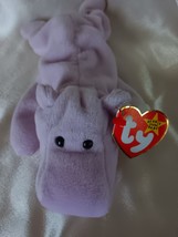 Ty "Happy" Beanie Baby Hippo, Retired, Rare, Tag with Errors - £334.75 GBP
