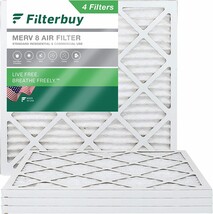 Pleated Hvac Ac Furnace Air Filters Replacement (Actual Size: 19.50 X, P... - $39.94