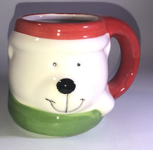 Polar Bear Christmas Holiday Coffee,Tea,Hot Cocoa Cup Mug Xmas Decor-NEW-SHIP24H - £14.72 GBP