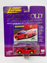 Johnny Lightning Classic Gold Red 1998 Dodge Viper GTS Yellow Wheels  1/64 - £7.25 GBP