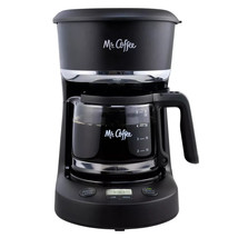 Mr. Coffee 5-Cup Coffee Maker, 25 oz. Mini Brew Black, Free Shipping - £23.54 GBP