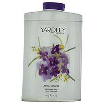 Yardley APRIL VIOLETS TIN TALC 7 OZ  - $19.99