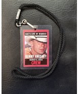 KENNY CHESNEY 3/6/2004 ORIGINAL A&amp;Es LIVE BY REQUEST TV CREW LAMINATE PA... - $43.00
