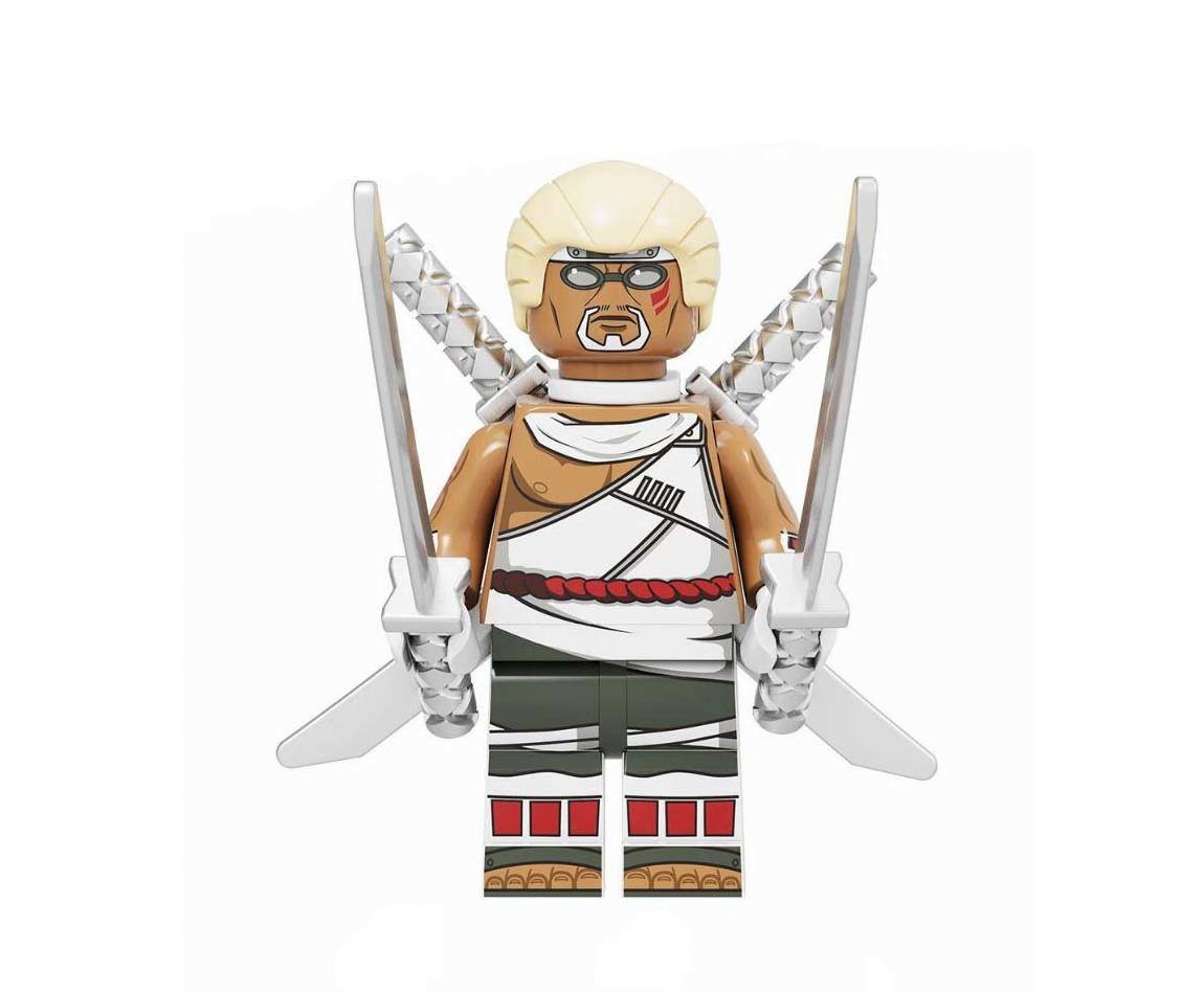 Building Killer Bee Naruto Cartoon Tv Show Anime Minifigure Custom - $7.25