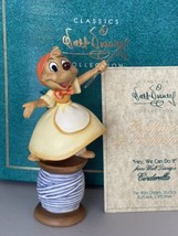 WDCC Disney&#39;s Cinderella &quot;Hey We Can Do It&quot; Suzy Needle Mouse Figurine COA &amp; Box - £77.81 GBP
