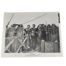 1963 Photo Scene CLEOPATRA Martin Landau Rex Harrison Egyptian Inspired Film Vtg - £11.19 GBP