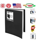 Moisture-Resistant 8.5x11 Document Binder with 24 Plastic Sleeves for Pr... - $21.25 CAD