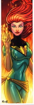 Rich Bernatovech SIGNED Marvel Comic X-Men Art Print ~ Phoenix Jean Grey  - $29.69