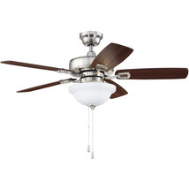 Craftmade Twist N Click 42 in. Indoor Dual Mount Ceiling Fan Brushed Nickel - €178,41 EUR
