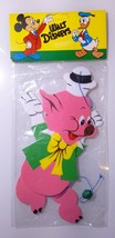 Little Pig - Walt Disney Vtg Old Mobile Articulated Toy Heimo Germany 70´s Rare - £26.09 GBP