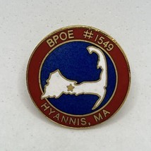Hyannis Massachusetts Elks Lodge 1549 Benevolent Protective Order Hat Pin - $7.95