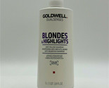 Goldwell Blondes &amp; Highlights Anti-Yellow Shampoo /Blonde Hair 33.8 oz - $33.61