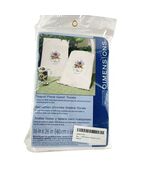Dimensions Teapot Floral Guest Towels Crewel Needlework Set of 2 Craft P... - $32.66