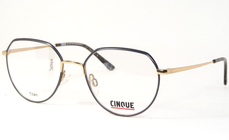 CINQUE by VISTAN Titan 41006 2 Grey /Gold UNIQUE EYEGLASSES 50-18-140mm ... - $79.20