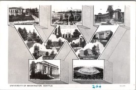 University Of Washington Seattle Large Letter W Photo Reprint Postcard Z24 - £8.00 GBP