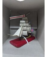 British Single Decker Handcrafted Wooden Model Ship - €25,50 EUR