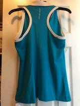 NWT Ladies UNDER ARMOUR TURQUOISE Sleeveless Racerback Golf Shirt - size M image 2