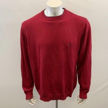 Nautica Men&#39;s Red Long Sleeve Sweatshirt Size XL Cotton - $7.92