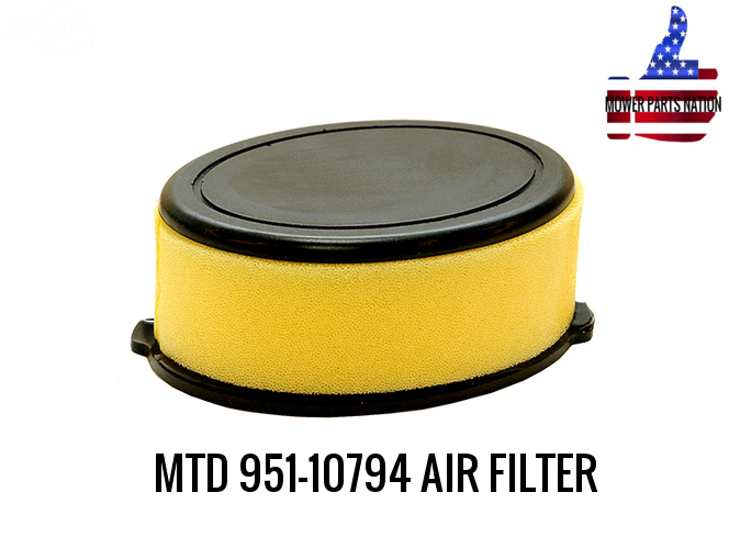 MTD 951-10794 Air & Pre Filter - $14.89