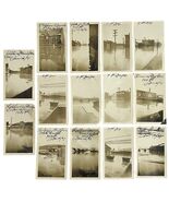 VTG 1937 Great Ohio River Flood Photos Lot of 14 Cincinnati Area Landmarks - $94.95