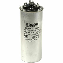 45uF 7.5uF 370-440V Run Capacitor AC Electric Motor Start HVAC Blower Co... - $26.99