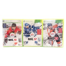 Set of 3 XBOX 360 Sports Game EA NHL 10,12 and 13 - $13.83