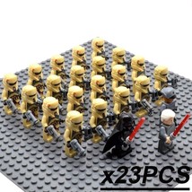 23pcs Star Wars Palpatine Darth Vader And First legion Commander Minifigures - £27.37 GBP