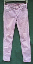 Joe&#39;s Jeans &quot;Ultra Purple&quot; Lavender Denim Mid Rise Skinny Ankle Jeans Wo... - £17.92 GBP